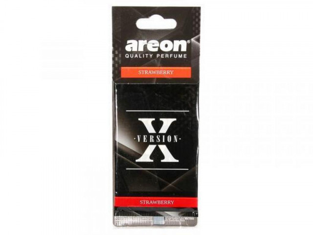 Ароматизатор для авто подвесной "AREON" X-VER Strawberry, уп-ка 10 шт цена за 1 шт. Ароматизатор для авто подвесной "AREON" X-VER Strawberry, уп-ка 10 шт цена за 1 шт.