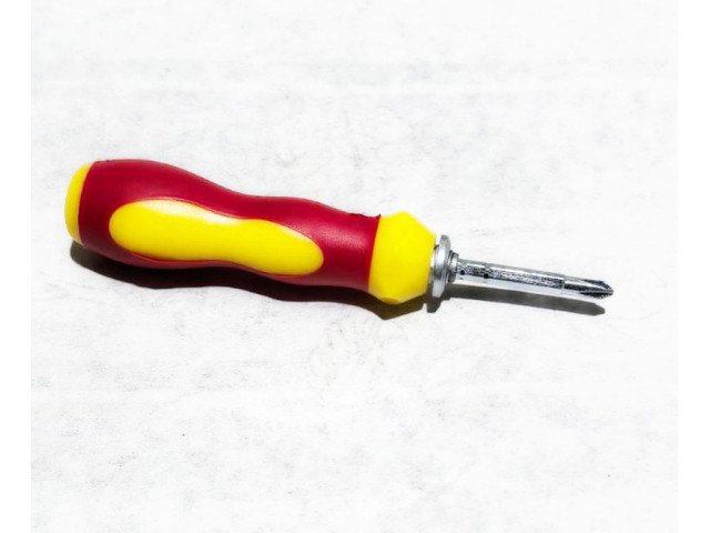 Отвертка комбинированная 2 в 1, малая, 110мм. Отвертка комбинированная 2 в 1, малая, 110мм.