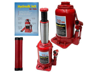 Домкрат гидравлический  бутылочный 32 т (в коробке)