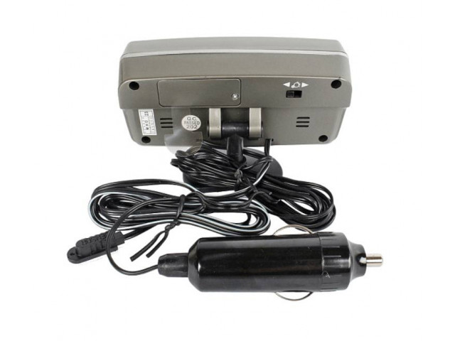 Часы автомобильные с вольтметром арт7045 (12V-24V) Часы автомобильные с вольтметром арт7045 (12V-24V)