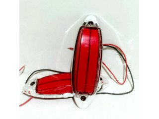 Боковая подсветка габаритов (светодиодные красные, арт 888) 12-24V 2шт