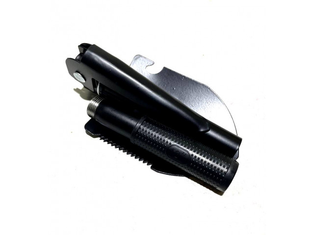 Лопата саперная  туристическая складная малая длина 42см (пила, штык, открывалка, чехол)