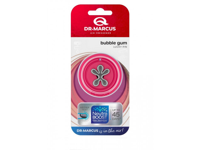 Ароматизатор для авто на дефлектор Dr.Marcus Lucky Pin аромат Bubble Gum Польша Ароматизатор для авто на дефлектор Dr.Marcus Lucky Pin аромат Bubble Gum Польша