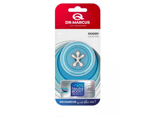 Ароматизатор для авто на дефлектор Dr.Marcus Lucky Pin аромат Ocean Польша Ароматизатор для авто на дефлектор Dr.Marcus Lucky Pin аромат Ocean Польша