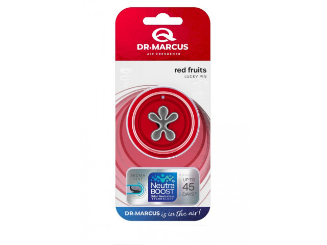 Ароматизатор для авто на дефлектор Dr.Marcus Lucky Pin аромат Red Fruits Польша Ароматизатор для авто на дефлектор Dr.Marcus Lucky Pin аромат Red Fruits Польша