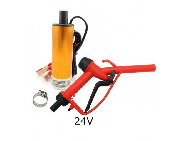 Насос для перекачки топлива погружной 24V (набор с пистолетом и шлангом) Насос для перекачки топлива погружной 24V (набор с пистолетом и шлангом)