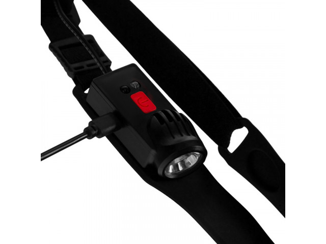 Фонарь светодиодный налобный СТАРТ LOE 503-B1 Black , USB зарядка