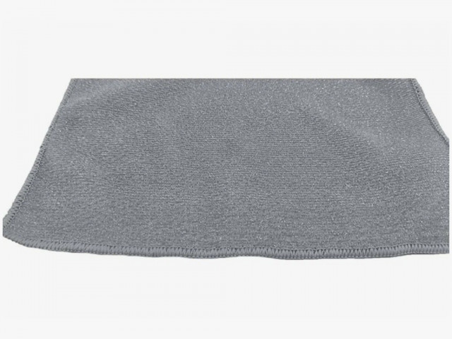 Салфетка микрофибра размер 29*29см ,цвет серый,ворсистая 190г., упаковка 50шт.