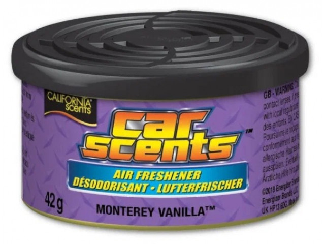 Ароматизатор для авто гелевый в банке CALIFORNIA SCENTS ваниль