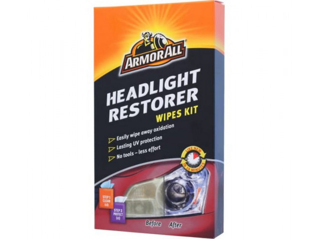 Набор салфеток ARMORALL для восстановления прозрачности фар
