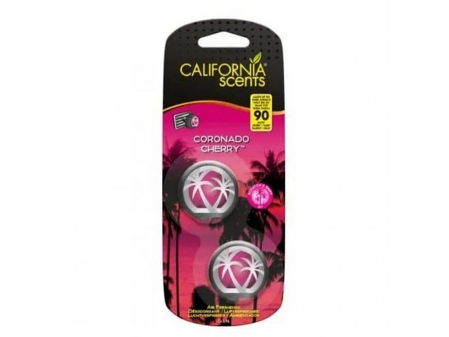 Ароматизатор для авто на дефлектор CALIFORNIA SCENTS аромат вишня