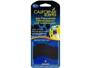 Ароматизатор для авто картонный диффузор CALIFORNIA SCENTS вишня подвесной уп-ка 6 шт, цена за 1шт