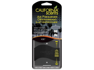 Ароматизатор для авто картонный диффузор CALIFORNIA SCENTS лед подвесной уп-ка 6 шт, цена за 1шт