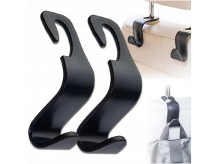 Крючки-вешалки автомобильные  (черная пластик)  к-т 2шт