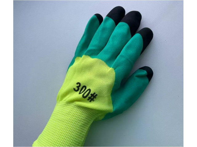 Перчатки рабочие нейлоновые обливные  13 класс,  уп-ка 12пар