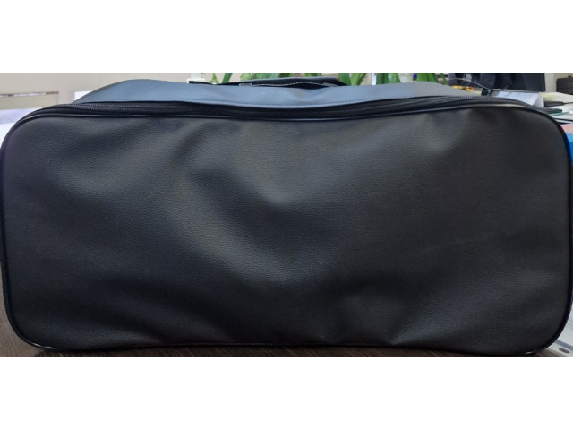 Сумка для набора автомобилиста экокожа 50см х 22см х 12см. черный кедр,  2 липучки, 2 бегунка