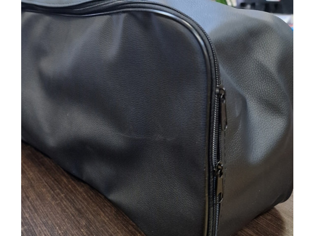 Сумка для набора автомобилиста экокожа 50см х 22см х 12см. черный кедр,  2 липучки, 2 бегунка