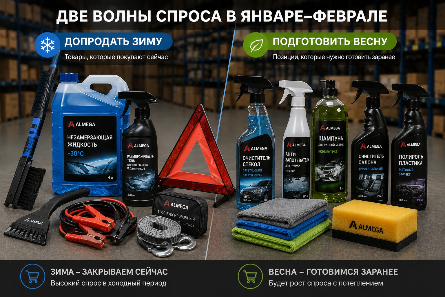 Как устроен спрос в январе–феврале